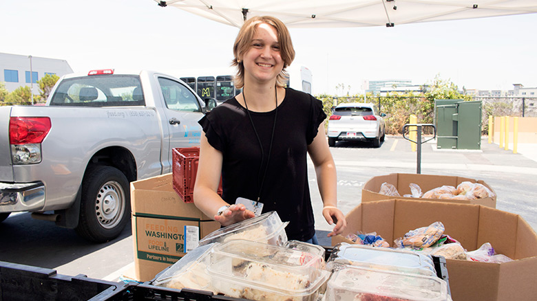 Meet the industrious high schooler behind the gleaning project at JFS.