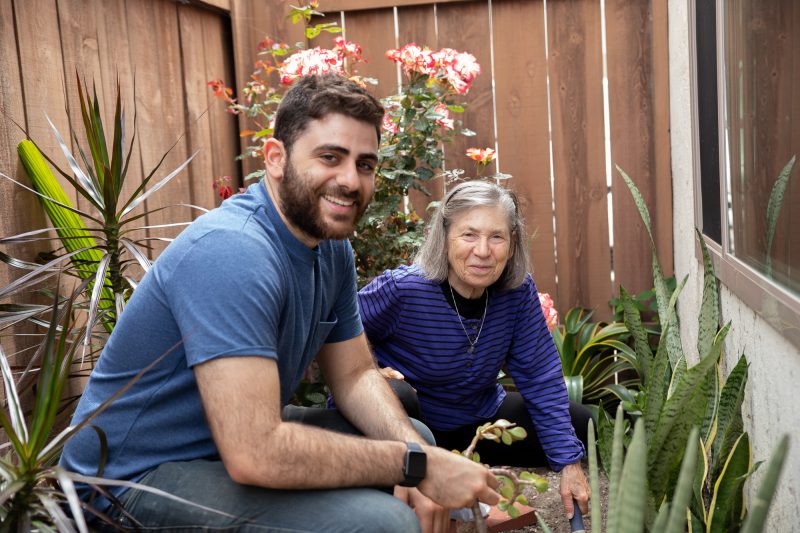 Despite being 50 years apart, Golan has brought warmth and adventure into Joann's life as she battles cancer.