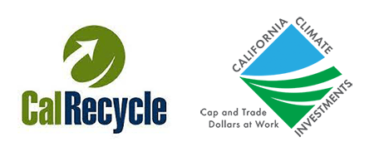 Cal Recycle and California Climate Investments logos