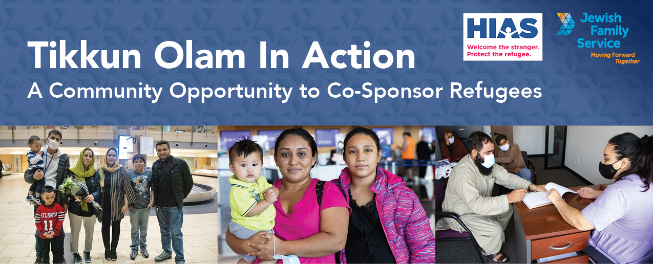 Tikkun Olam in Action: A Community Opportunity to Co-Sponsor Refugees