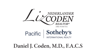 Logo for Liz Nederlander Coden, Realtor; Pacific Sotheby's International Realty; Daniel J. Coden, M.D., F.A.C.S.