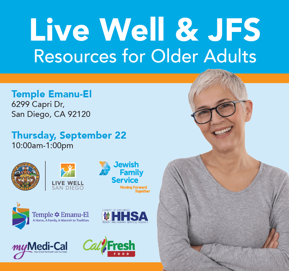 Live Well & JFS Resources for Older Adults JFSSD