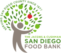 The Jacobs & Cushman: San Diego Food Bank logo