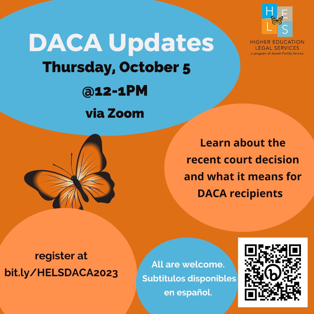 DACA Updates Webinar JFSSD