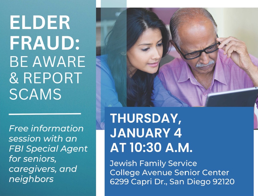 Elder Fraud: Be Aware & Report Scams