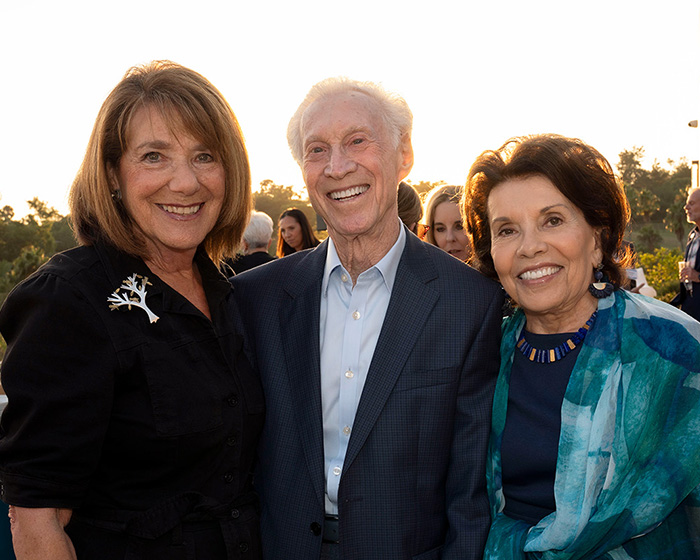 A group of donors, united by their commitment to finding ways to give back, are posing for a photo.