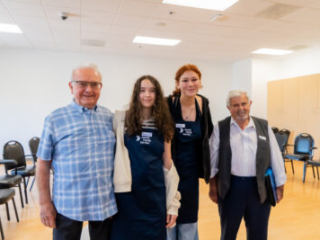 Holocaust Survivors Making Challahs with teens 9.14.25 Photos-15