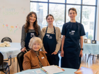 Holocaust Survivors Making Challahs with teens 9.14.25 Photos-18