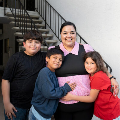 Safe Parking Client-Karla and family